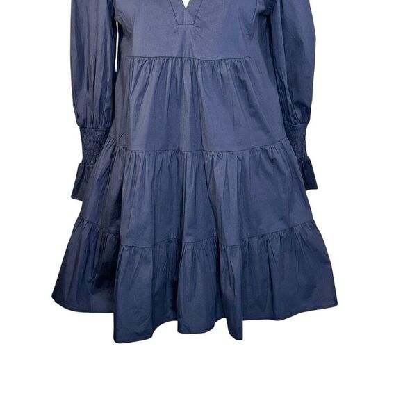 Pomander Place Navy Cotton Kenzo Dress| Size M - Picture 8 of 9